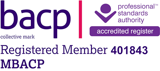 Claire Woodward BACP Membership Logo 401843 Chiswick London W4